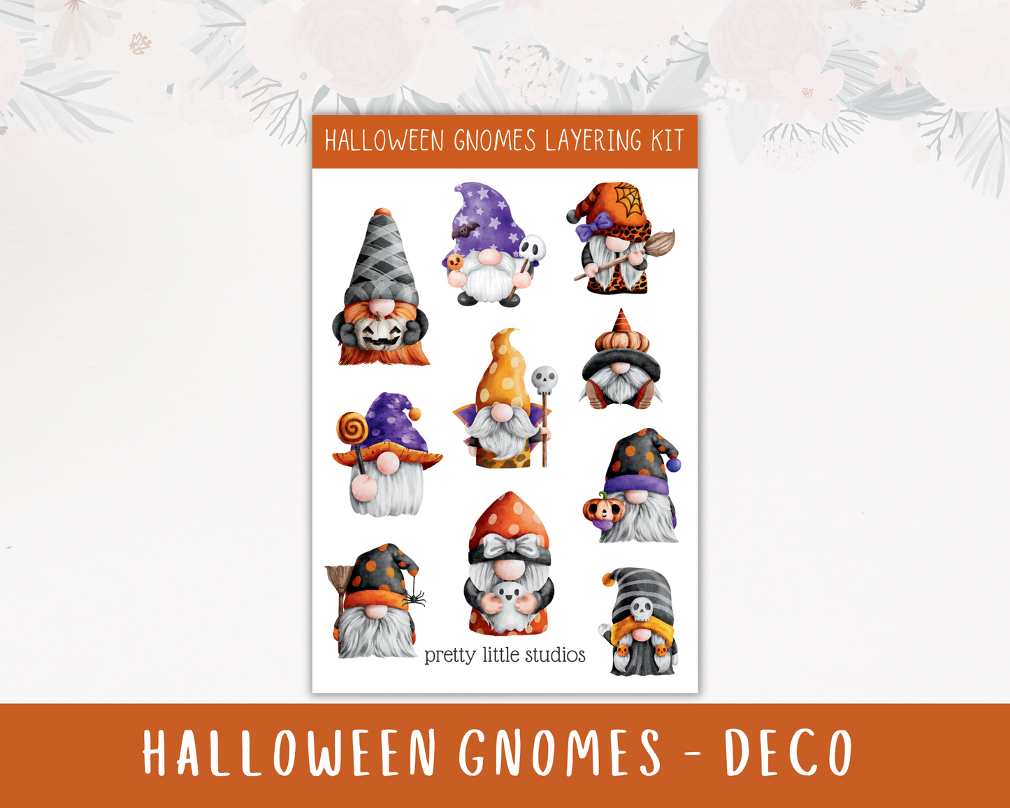 Halloween Gnomes Mini Kit