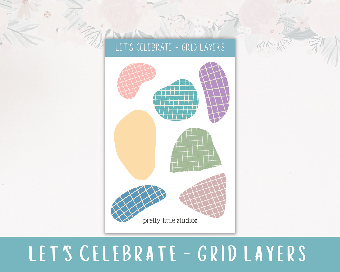 Let's Celebrate Birthday Happy Planner Classic Standard Vertical Weekly Sticker Kit