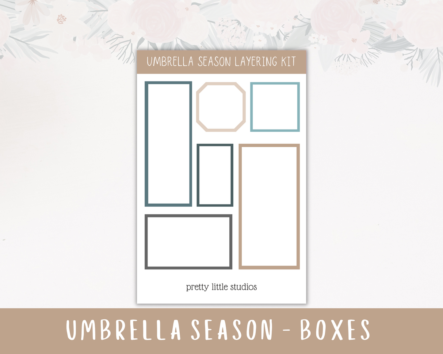 Umbrella Season Spring Mini Layering Kit