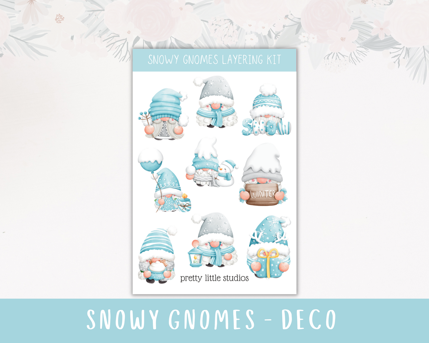 Snowy Gnomes Mini Kit