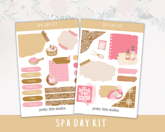 Spa Day Journaling Mini Kit