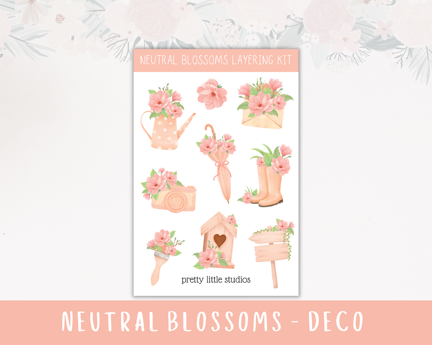 Neutral Blossoms Mini Kit