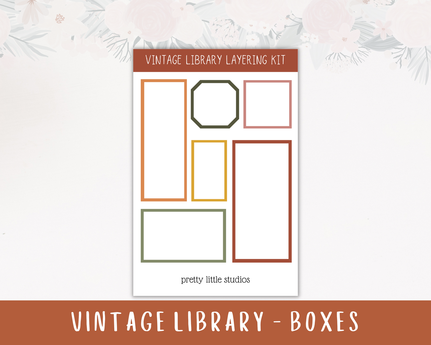 Vintage Library Mini Layering Kit