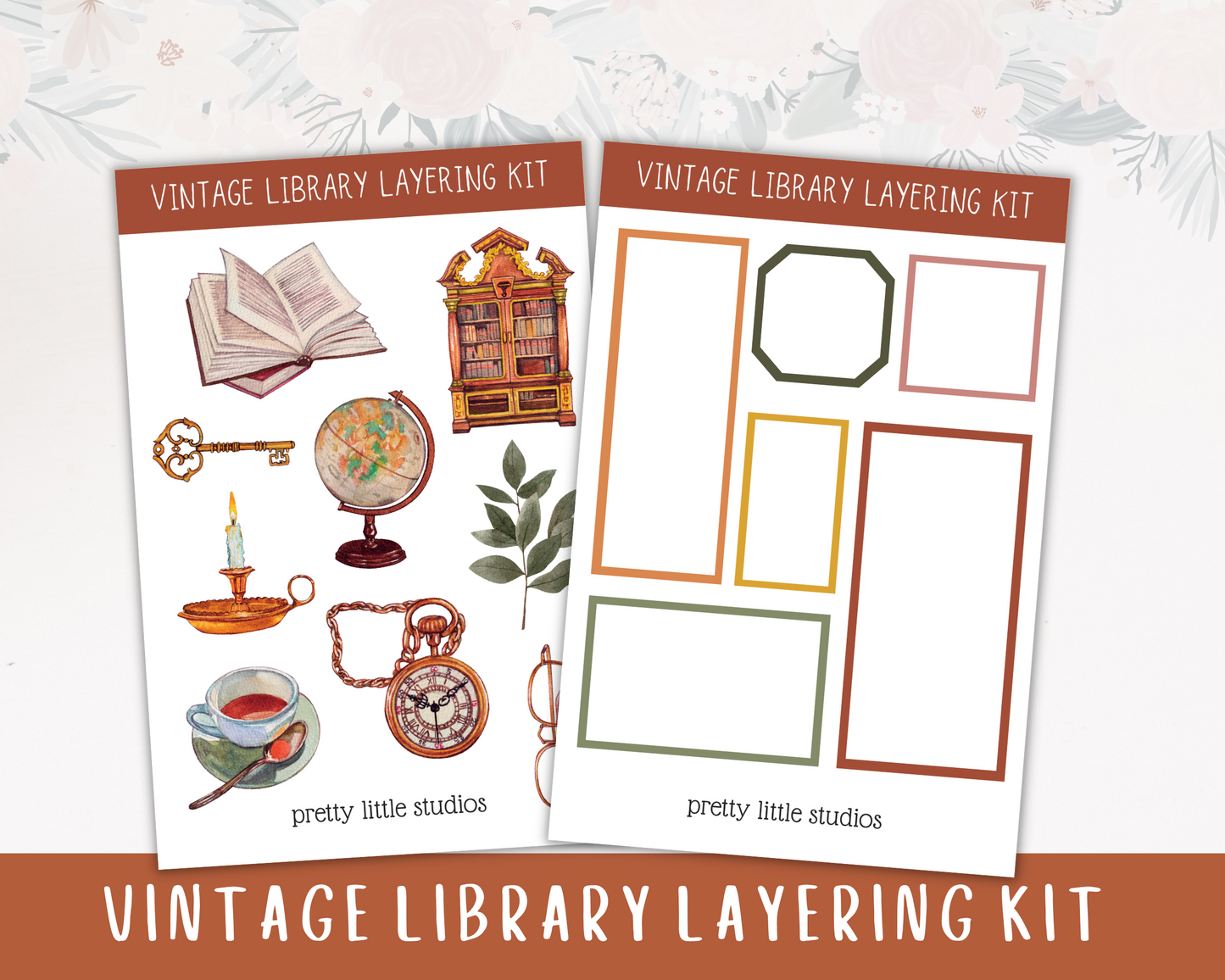 Vintage Library Mini Layering Kit