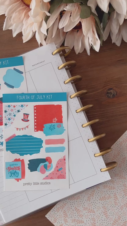 Fourth of July Journaling Mini Kit