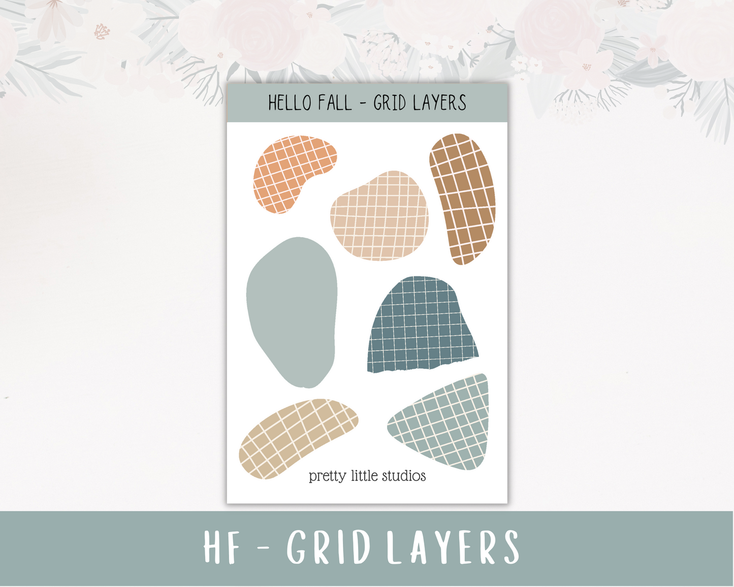 Hello Fall Happy Planner Sticker Kit - Bullet Journal Sticker Kit - Planner Stickers - Autumn Stickers Kit - Fall Stickers Kit