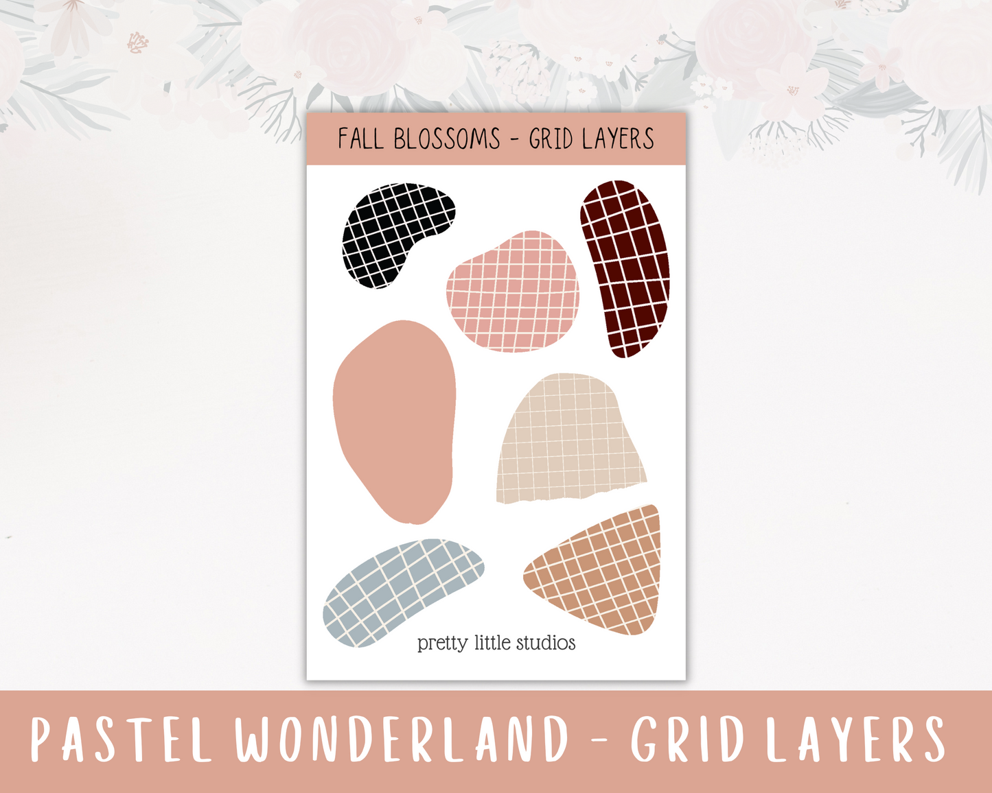 Pastel Wonderland Christmas Happy Planner Classic Standard Vertical Weekly Sticker Kit