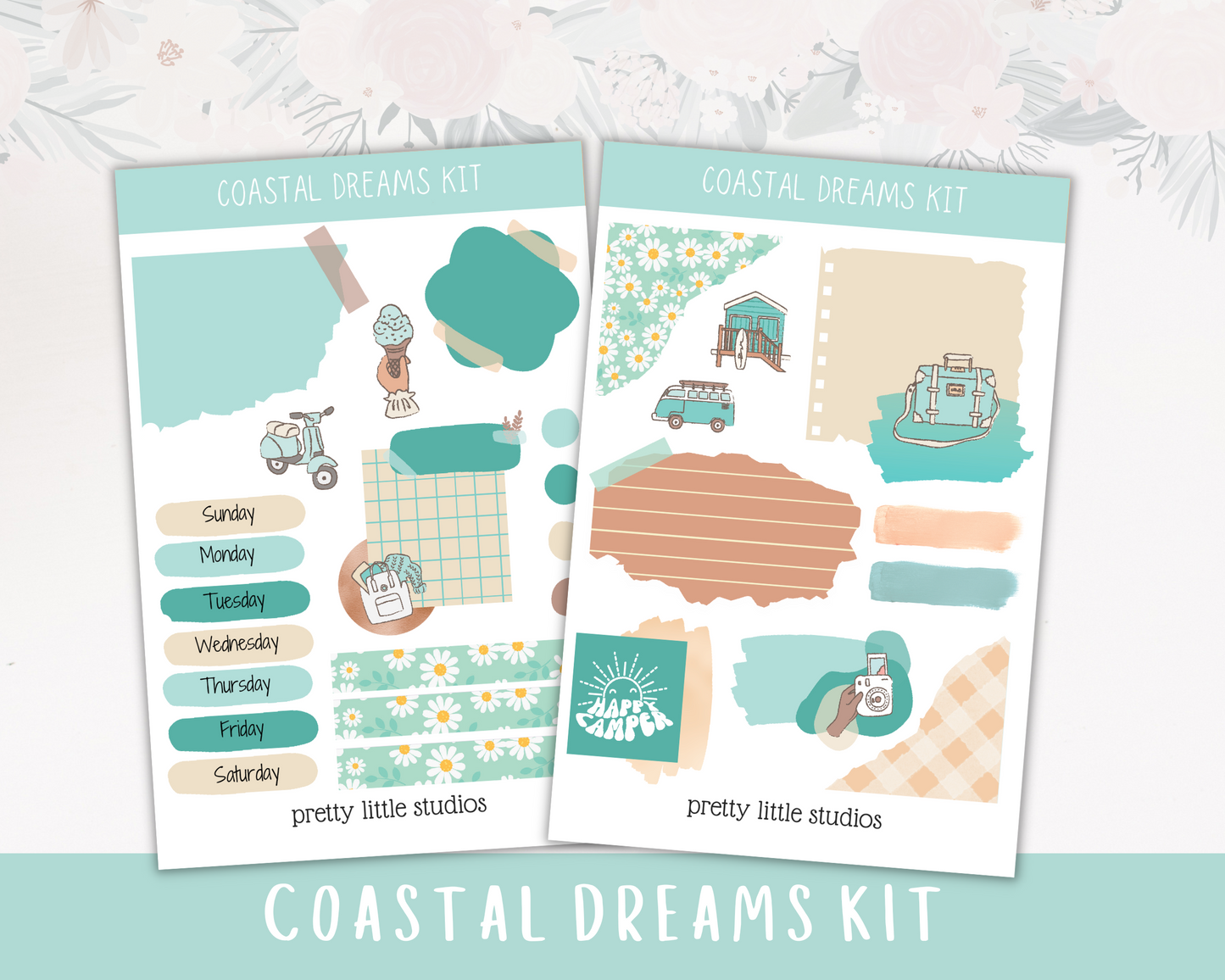 Coastal Dreams Journaling Mini Kit