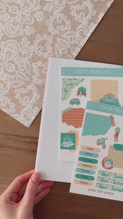 Coastal Dreams Journaling Mini Kit