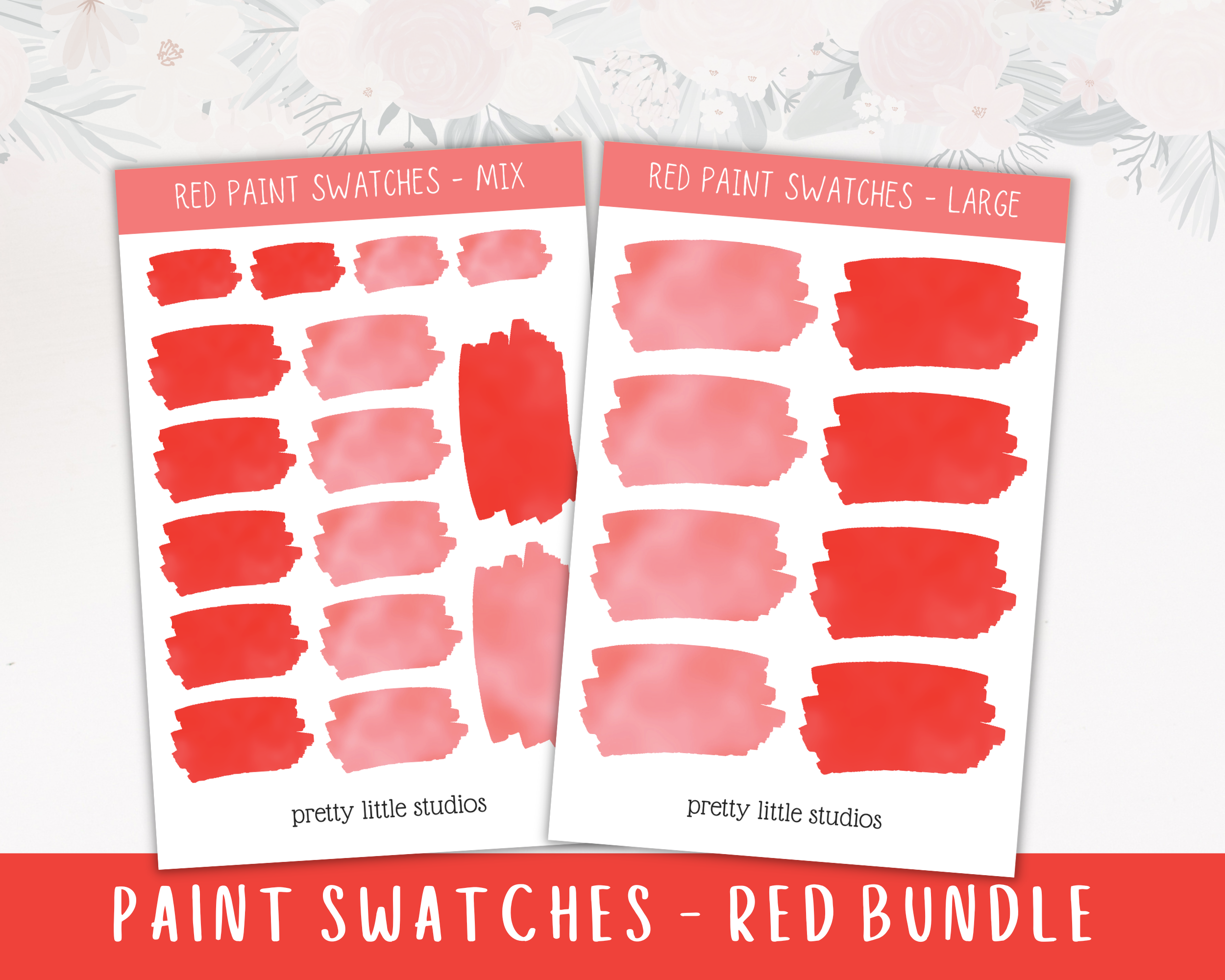 Large best sale paint swatches