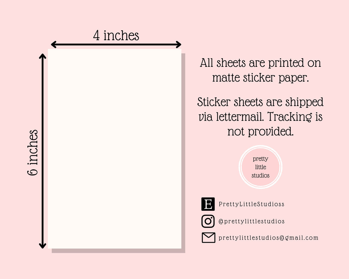 Vintage Reading Sticker Sheets - Bullet Journal Stickers - Reading Stickers - Reading Journal - Bookish Decorative Stickers