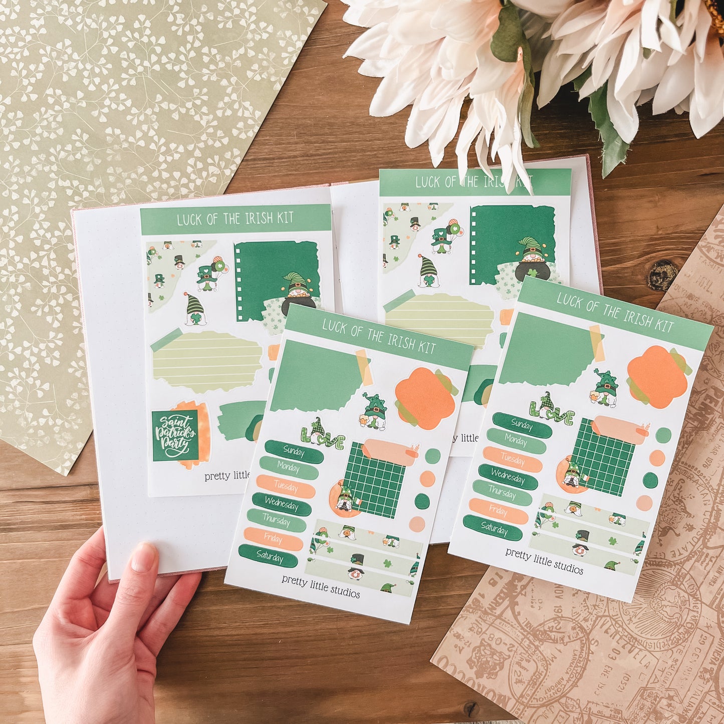 Luck of the Irish Journaling Mini Kit