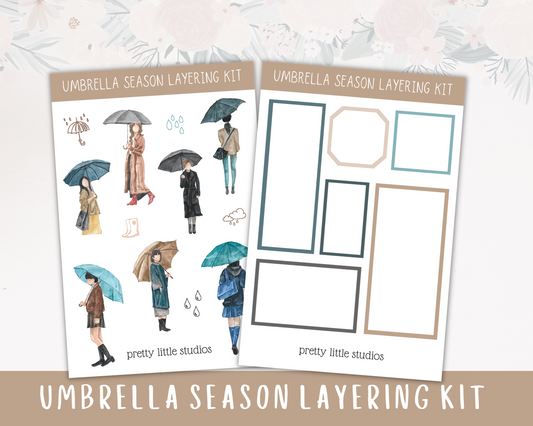 Umbrella Season Spring Mini Layering Kit