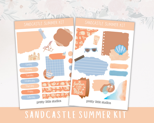 Sandcastle Summer Journaling Mini Kit