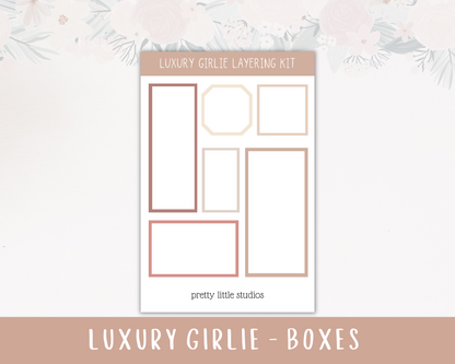Luxury Girlie Mini Layering Kit