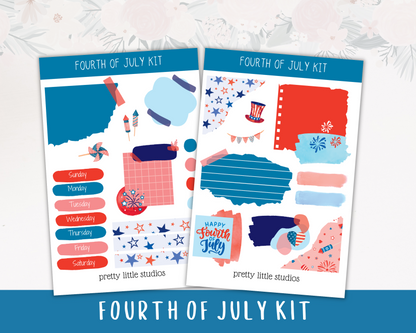 Fourth of July Journaling Mini Kit