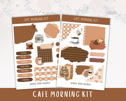 Cafe Morning Journaling Kit