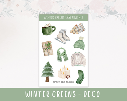 Winter Greens Mini Kit