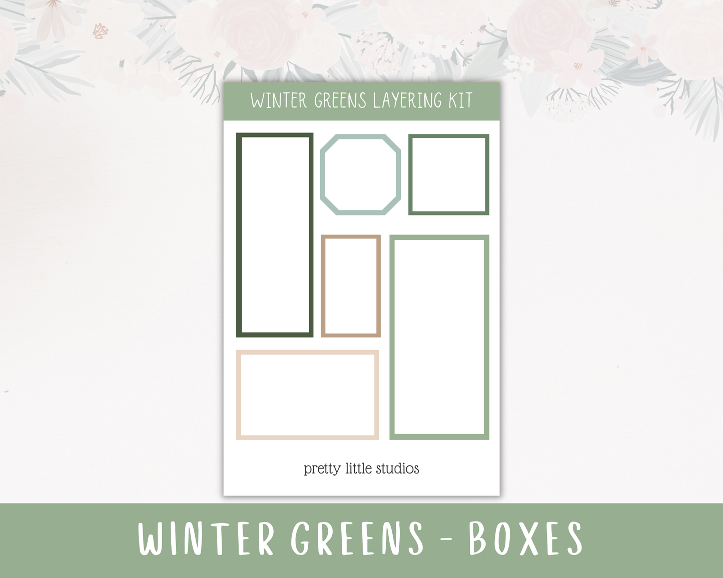 Winter Greens Mini Kit