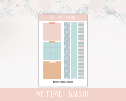 Me Time Standard Vertical Happy Planner Classic Weekly Sticker Kit