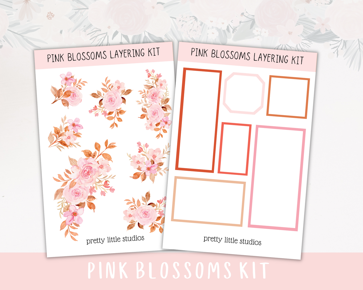 Pink Blossoms Mini Kit