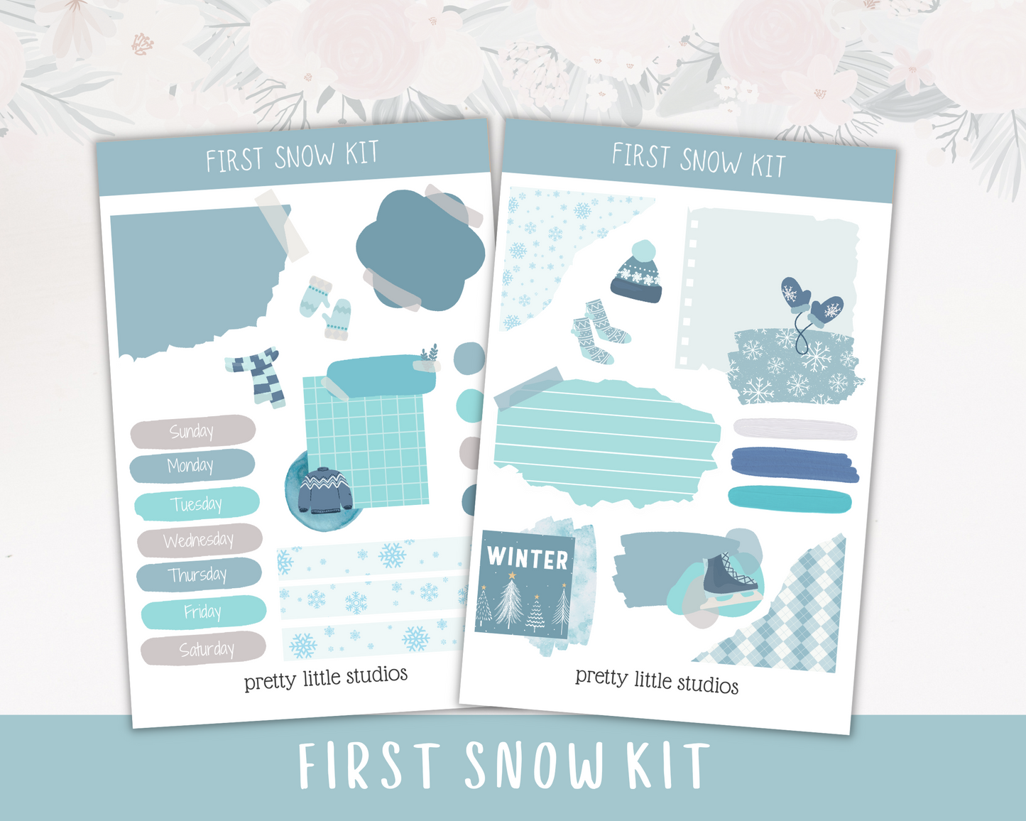 First Snow Mini Journaling Kit