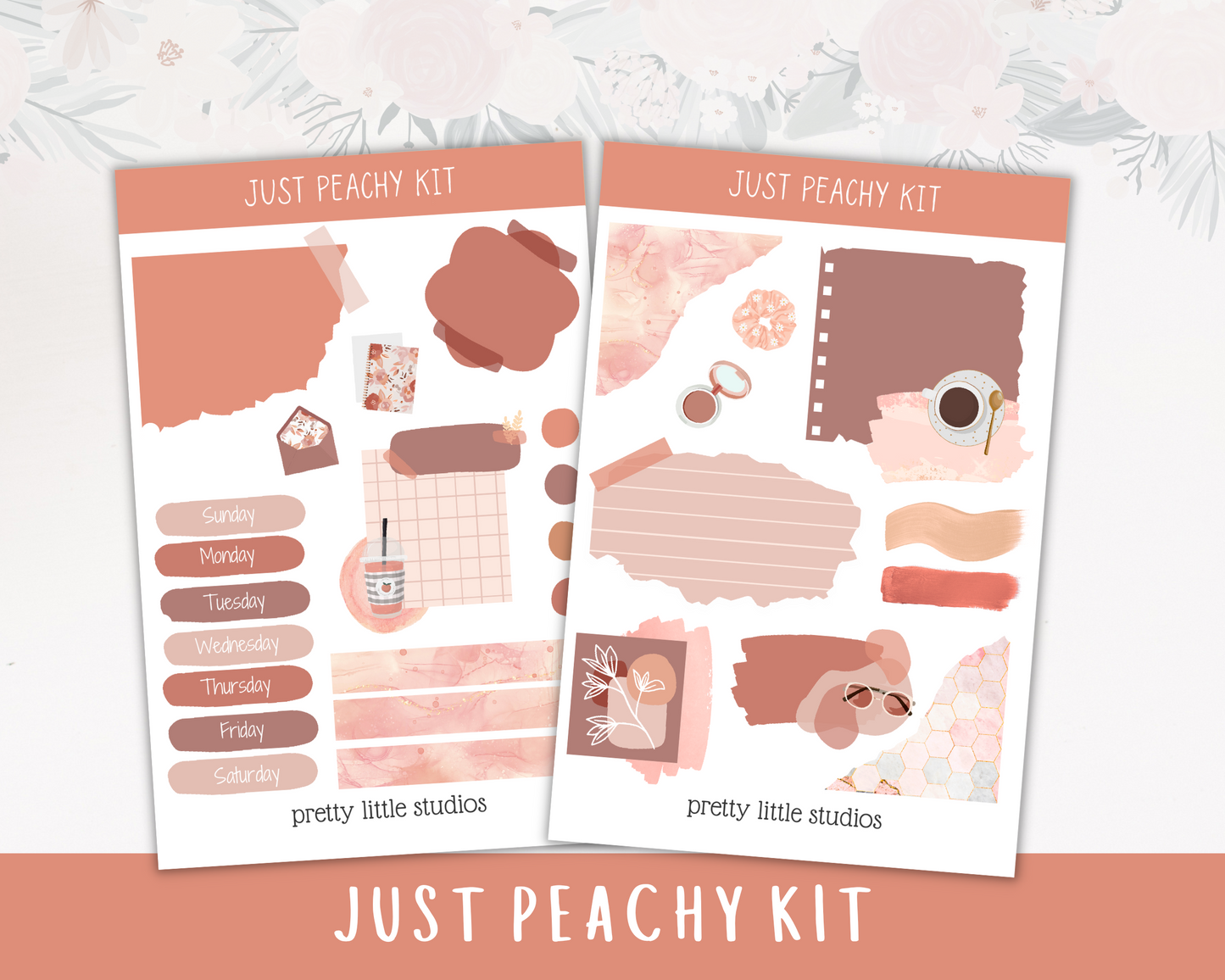 Just Peachy Mini Journaling Kit