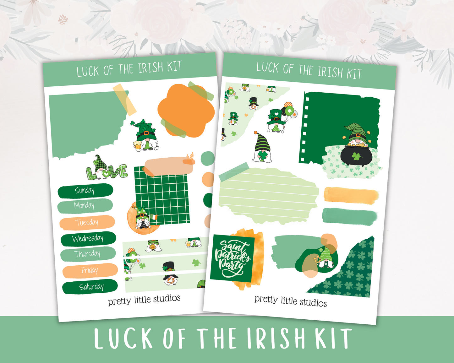 Luck of the Irish Journaling Mini Kit