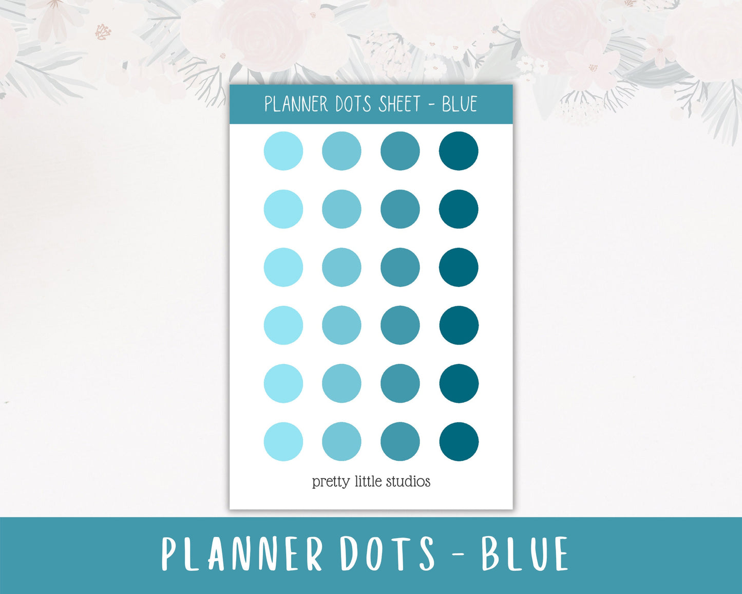 Planner Dot Sticker Sheets - Bullet Journal Stickers - Planner Stickers - Dot Stickers